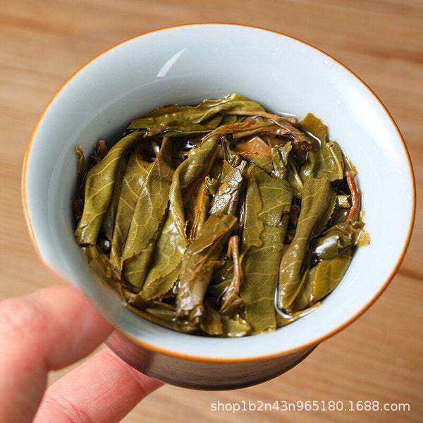 HelloYoung Icelandic Water Gold Tea 357g Yunnan Pu-erh Seven Seed Large Leaf Gold Cake Tea