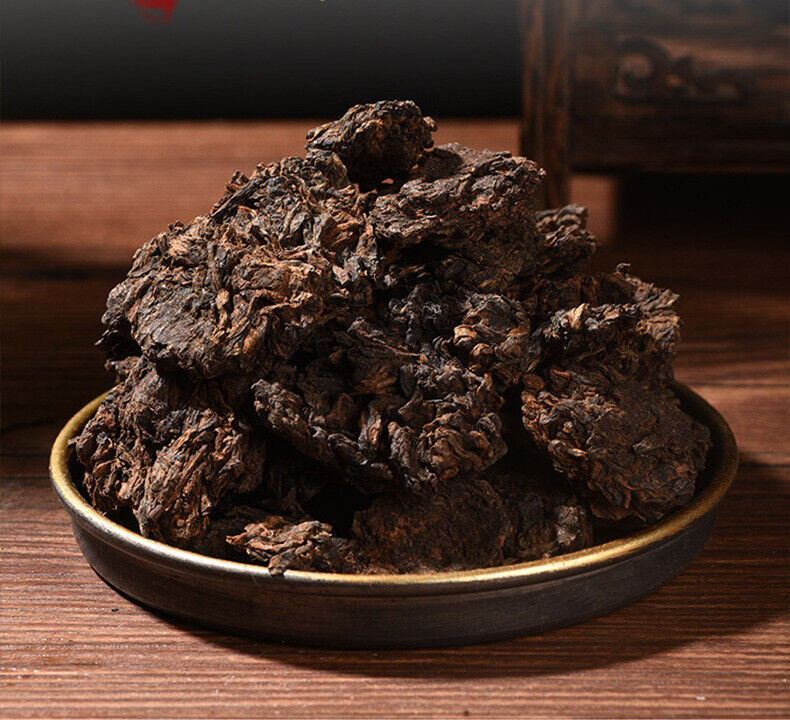 Yunnan Pu'er Tea Premium Ripe Tea Crushed Silver Mature Puerh Tea 500g