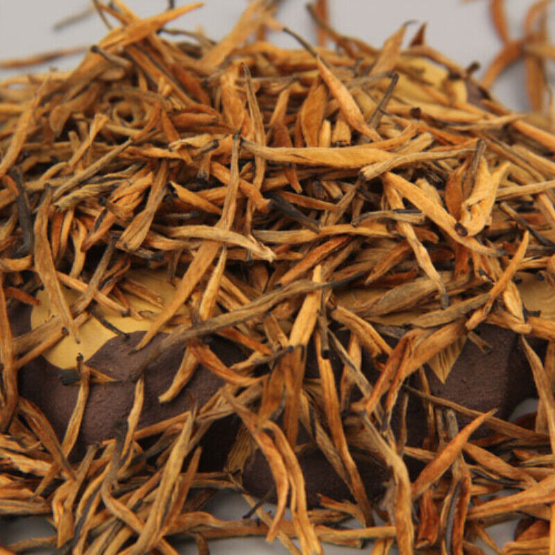 HelloYoung Refined Big Leaf Tea Golden Needle Dian Hong Tea Top Yunnan Single Bud Black Tea