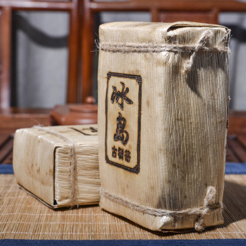 HelloYoung Pu'er tea cooked tea brick tea Icelandic ancient cooked tea brick 500g/1.1lb