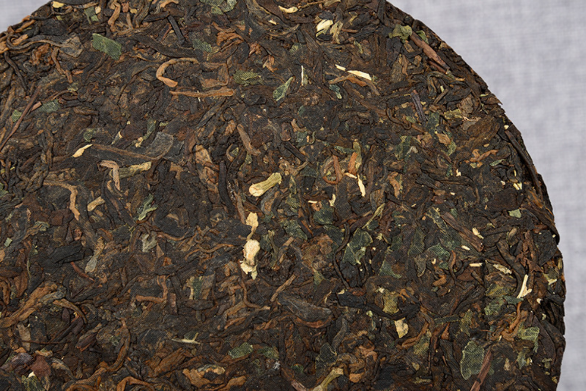 HelloYoung 357g Yunnan Pu-erh Ripe Tea Cake Gnocchi Seven Cakes Ripe Tea Cake Pu-erh Cake