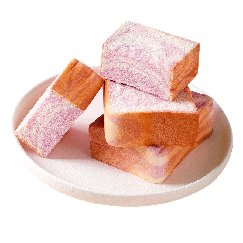 Sweet Potato Thick Cut Toast Bread for Students' Full bellied Fitness Snacks