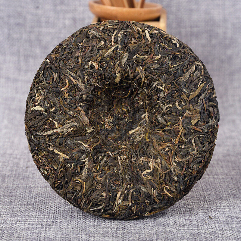 HelloYoung 200g Yunnan Tea Pu'er Raw Tea Cake 薄荷塘茶饼