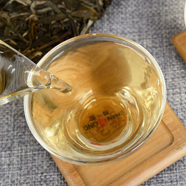 HelloYoung Yunnan Pu'er Raw Tea 357g Nannuo Raw Tea Cake Pu'er Raw Tea Cake 357g南糯生饼 普洱生茶饼