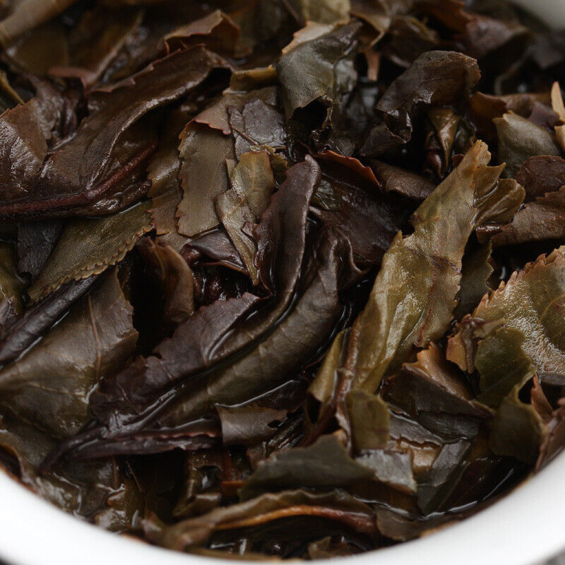 HelloYoung Yunnan Pu'er Tea 50g*2 Old Banzhang Golden Leaf Raw Brick Tea Aged Pu'er Tea