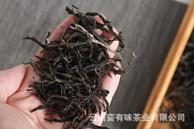 HelloYoung 500g Loose Tea Yunnan Puerh Tea Menghai Qiao Mu Raw Tea (No.1 PN) Big Tree Tea