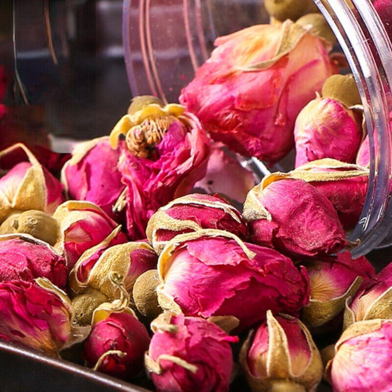 HelloYoung Rose Herbal Tea Weight Loss Healthy Drink Chinese Healthy Flower Herbal Tea 50g Main image