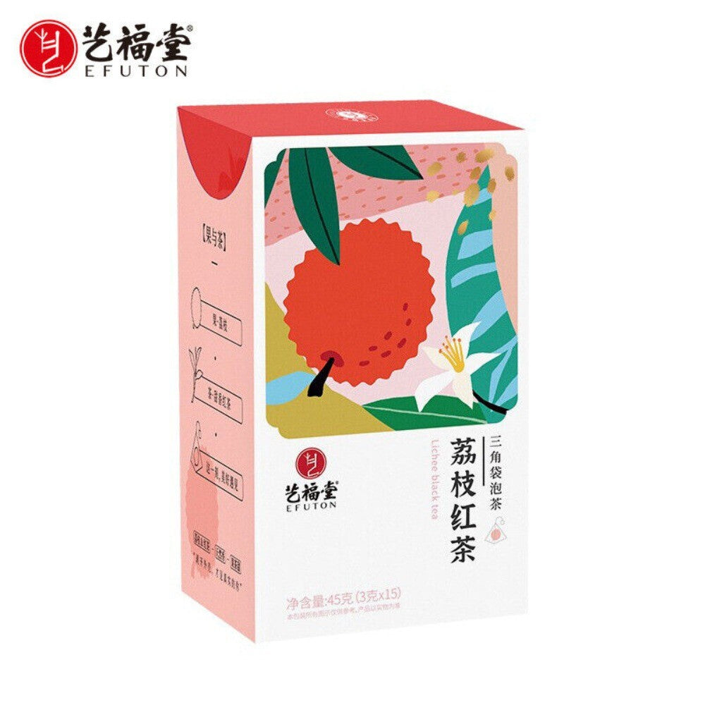 Goji Medlar Lychee Black Tea 45g 3gx15 Bags Herbal Fruit Blend with Jasmine Main image