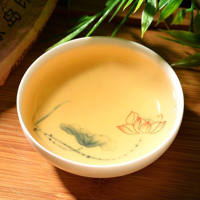 2018Mengku Early Spring Tea Sweet Scent Raw Puerh Tea,Spring Sheng Puer Tea 357g Main image