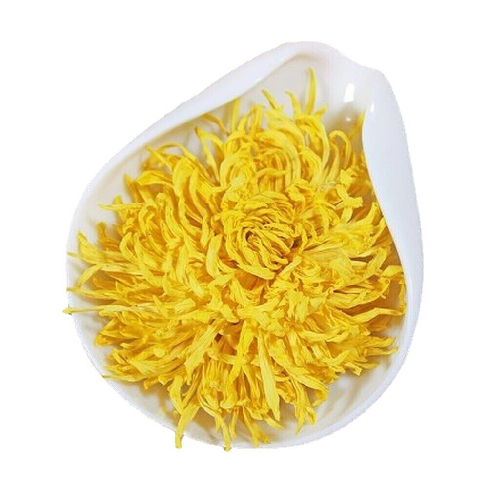 100pcs Kaiser Chrysantheme Tee Taschen Riesiger Goldener JU HUA Blühender Tee Secondary image