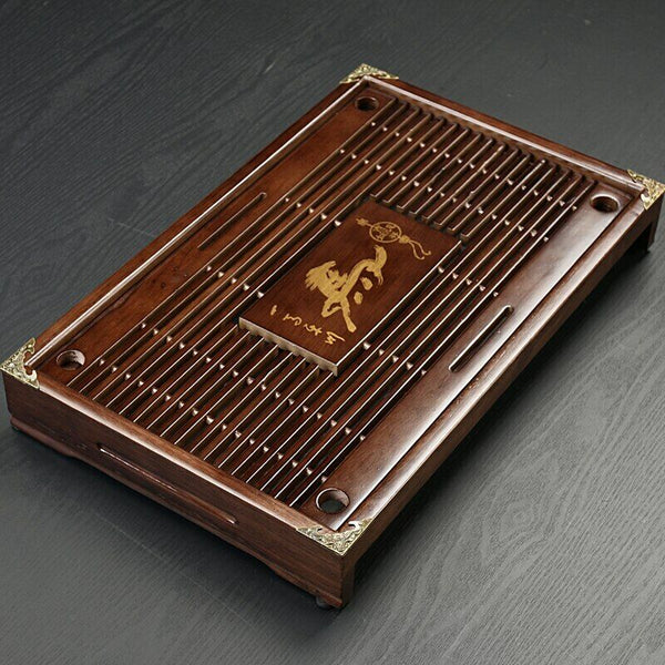Tea Tray Teapot Tray Tea Cup Tray Chinese Solid Tea Tray Household Tea Board