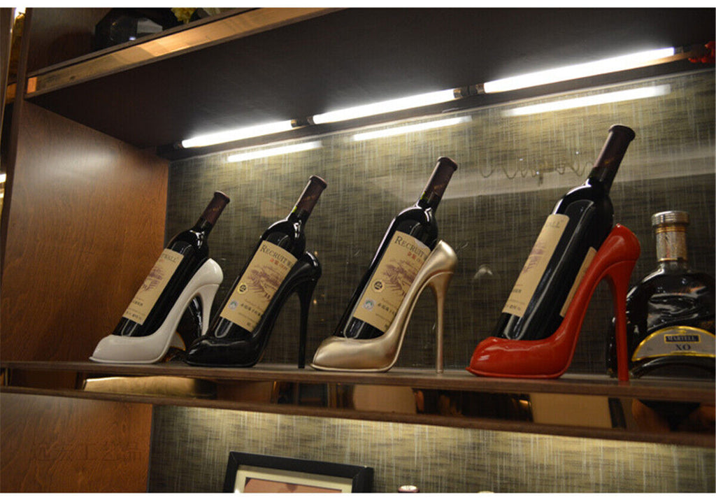Heel Shoe Shape Wine Rack Kitchen Bar Accessories Wine Bottle Holder Wine Shelf