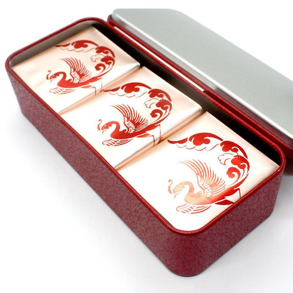 Red Edges Wuyi Rock Tea Four Famous Varieties Minbei Oolong with Green Leaves