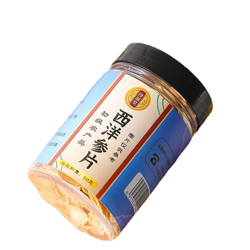 50g cans of American ginseng slices soft can take ginseng can be health Main image