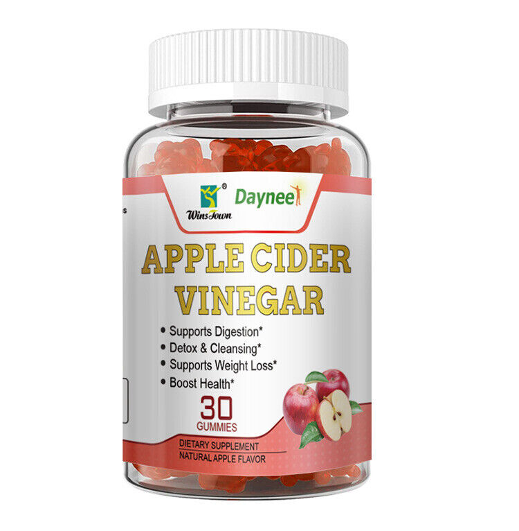 Slim Detox Weight Loss Apple Cider Fit Keto ACV 30 Gummies