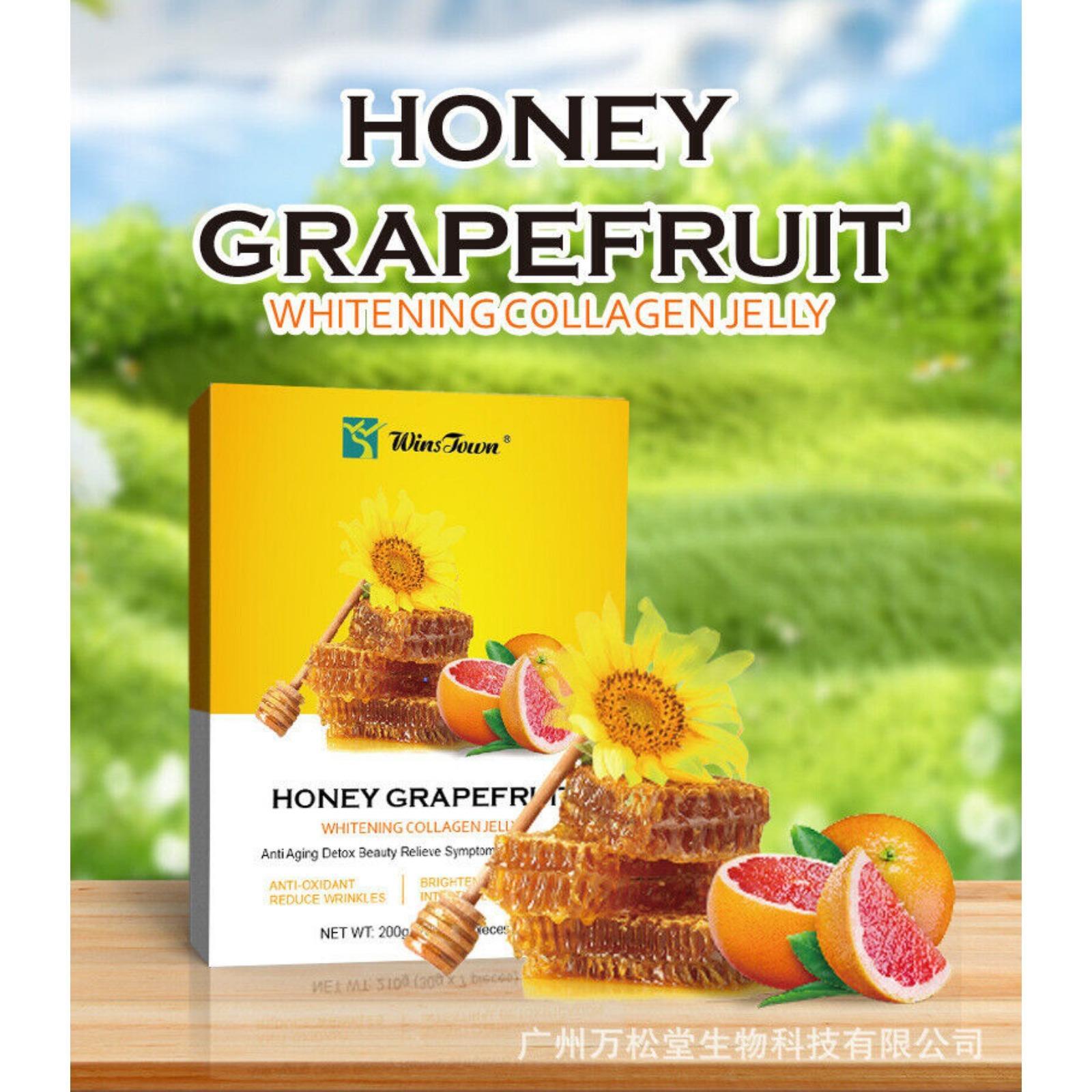 Honey GRAPEFRUIT JELLY Anti aging Wrinkle Whitening Collagen Vitamin C