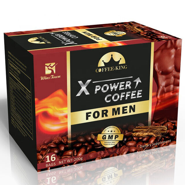 Man X Power Coffee Maca Enlargement Instant Natural Herba Power Coffee 10g*20bag Main image