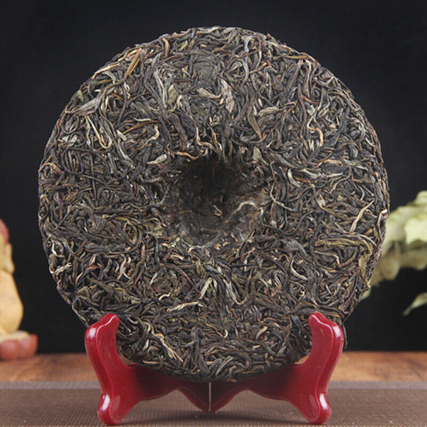 HelloYoung 357g Top Pu'er Raw Tea Menghai Authentic Ancient Tree Pu-erh Tea Brick Green Tea