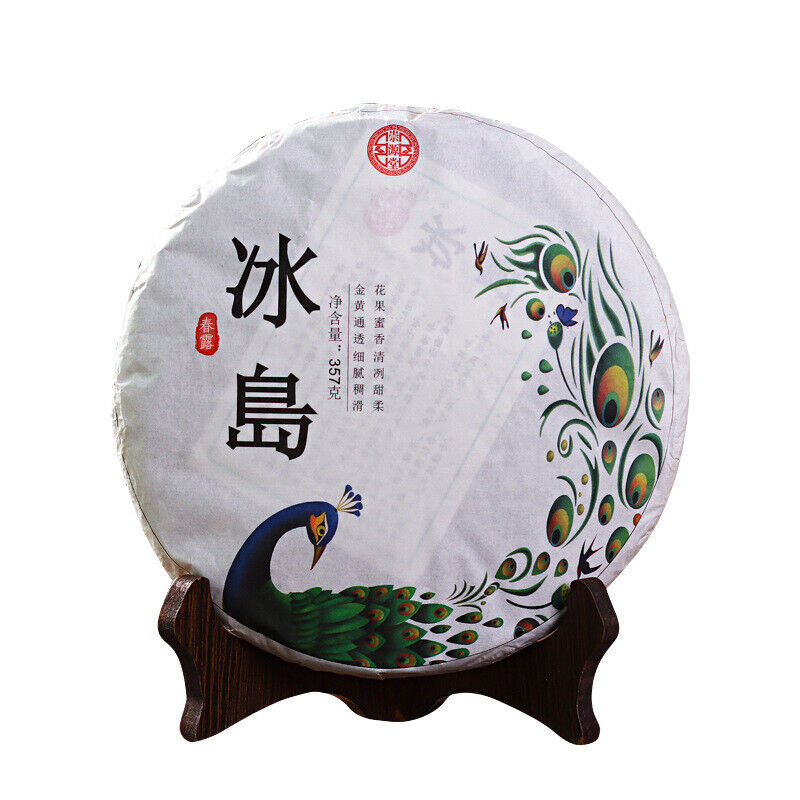 HelloYoung 357g Yunnan Iceland Pu'er tea raw tea ancient tree tea Pu'er seven cakes tea Main image