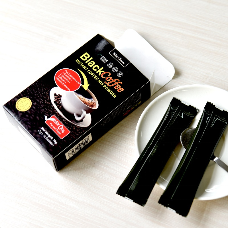 Black Coffee Weight Loss Black Coffee Slim Instant Coffee 10g*18satchets