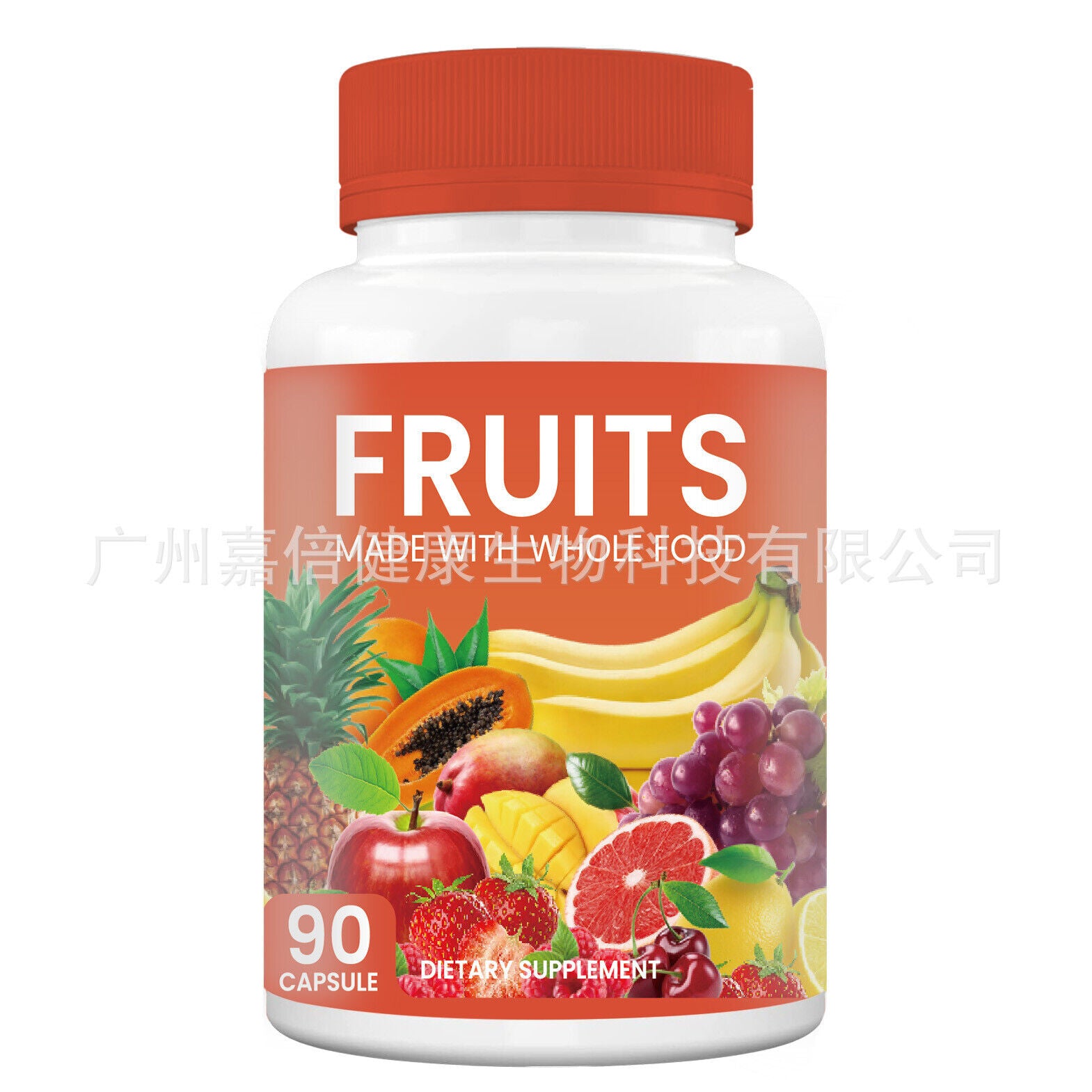 Fruit and Vegetable Capsules Vitamin Supplements Fruits and Vegetables Secondary image