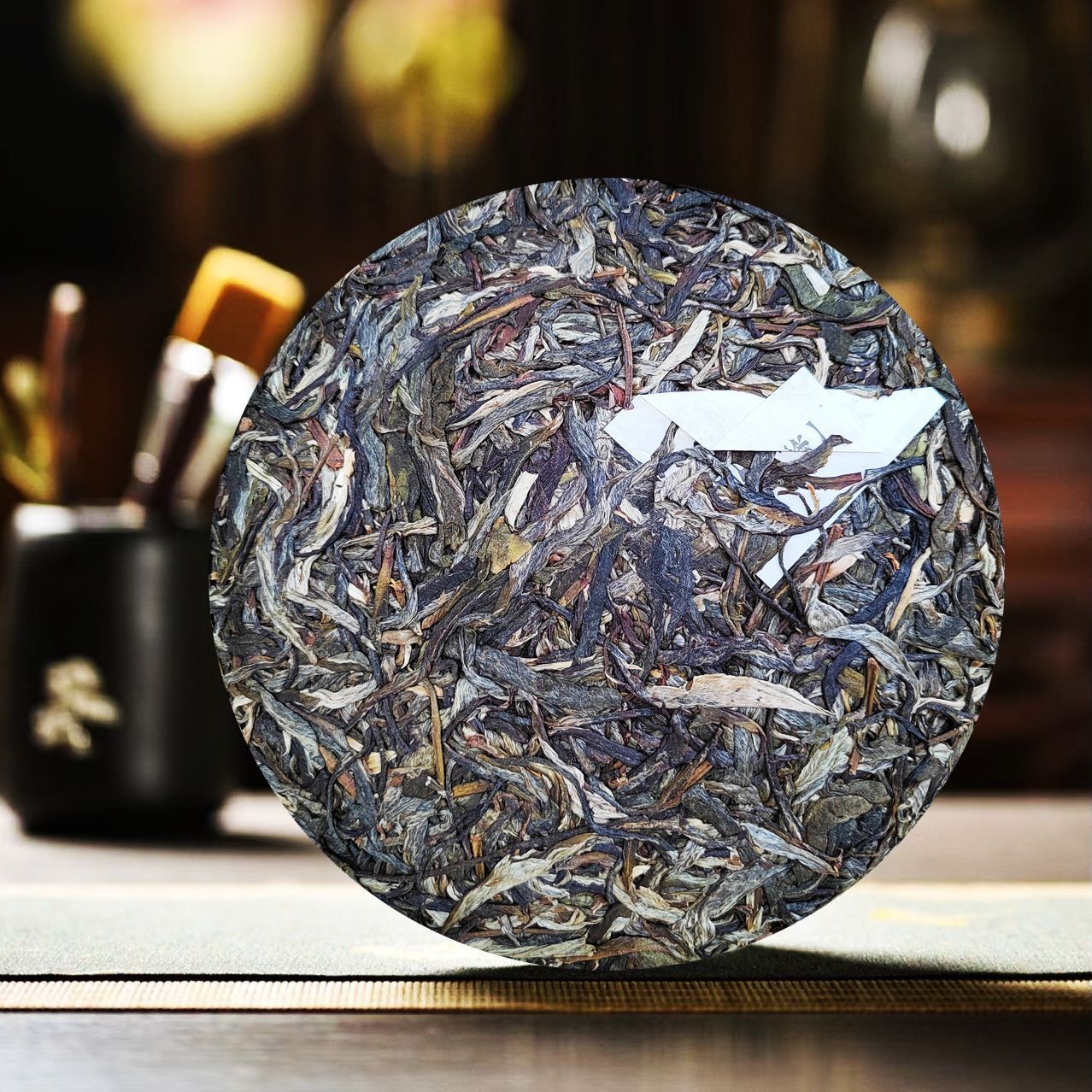 HelloYoung Manzon Raw Tea Pu'er Tea Yunnan Big Leaf Sun Green Maocha 357g Pu'er Tea