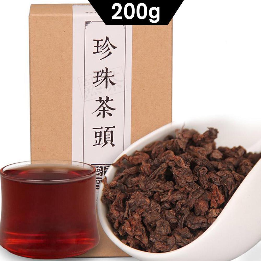 "Pearl Old Tea Head" Ripe Pu-erh Tea 200g/box Chinese 2018 Yunnan Shu Pu-erh Tea