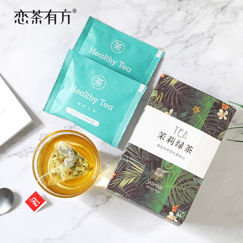 Cold Soaked Tea White Peach Oolong Honey Peach Flower Fruit Tea Triangle Bag