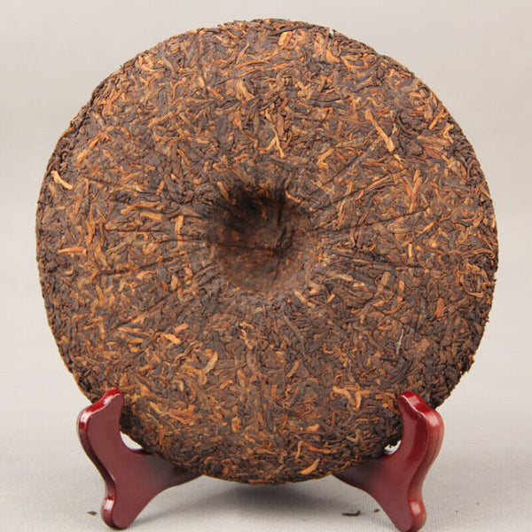 HelloYoung Palace Golden Bud Puerh Tea Cake Chinese Black Tea Natural Pu-Erh Ripe Tea 357g