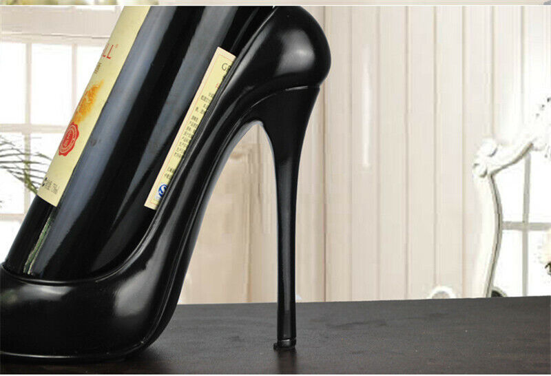 Heel Shoe Shape Wine Rack Kitchen Bar Accessories Wine Bottle Holder Wine Shelf