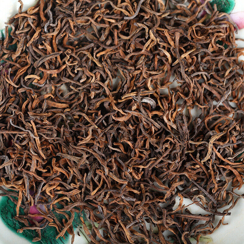 HelloYoung 500g Yunnan Pu'er Tea Menghai Spring Tea Golden Buds Ripe Tea Loose Tea