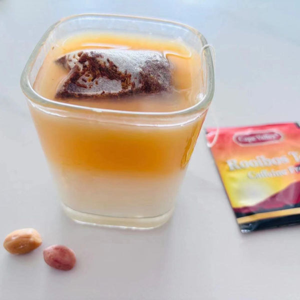 Goldfinch Tea SouthAfrica Rooibos Tea R2 Volume Pack Individual Bags Thread Leaf