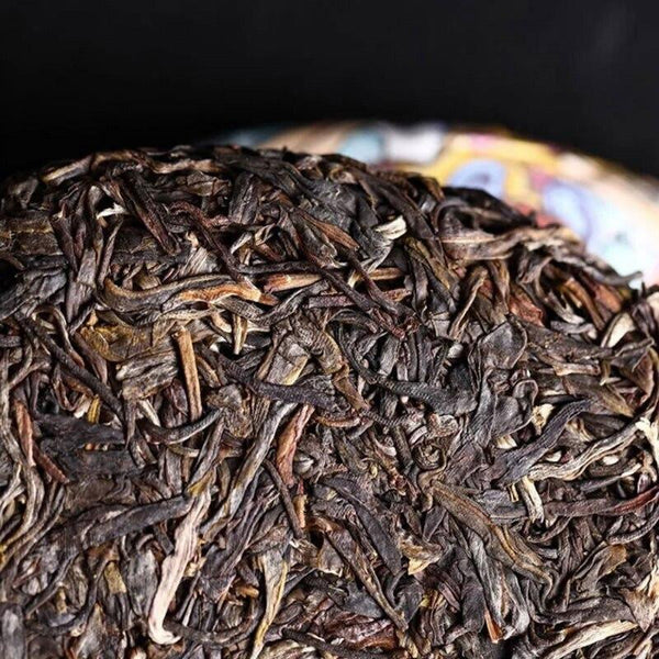 2021 Haiwan Sheng Puer Old Comrade,Year of The Ox Zodiac Cake Raw Pu Er 400g