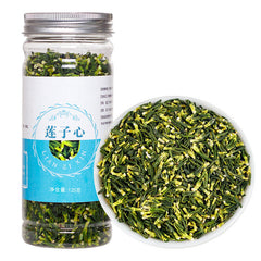HelloYoung New Stock Lotus Seed Core Lotus Heart Tea Agricultural Products Herbal Tea 125g