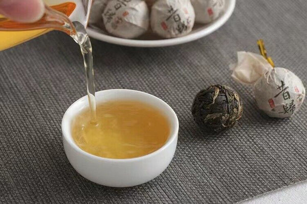 HelloYoung High Quality Tuocha Pu'er Old Tree Raw Tea Bulk 500g