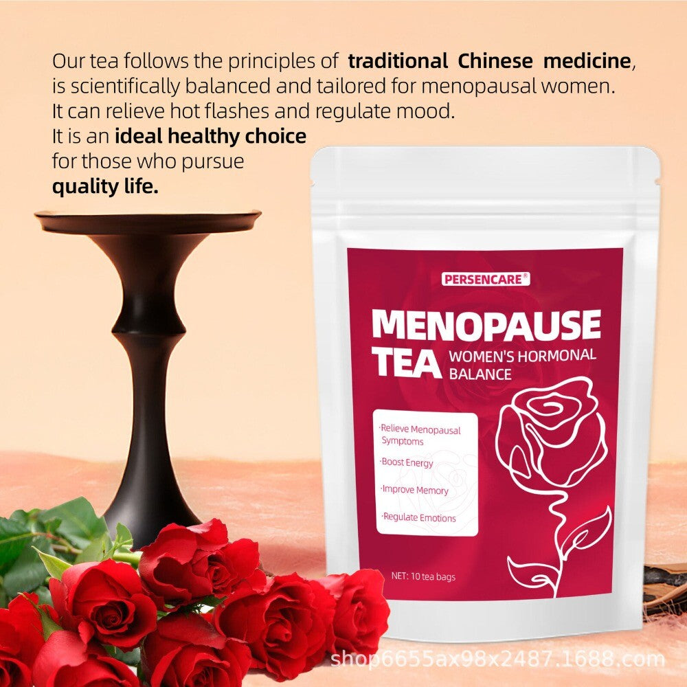 Menopause Herbal Tea Bags Red Date Longan Rose Beetroot Mulberry Blend Secondary image