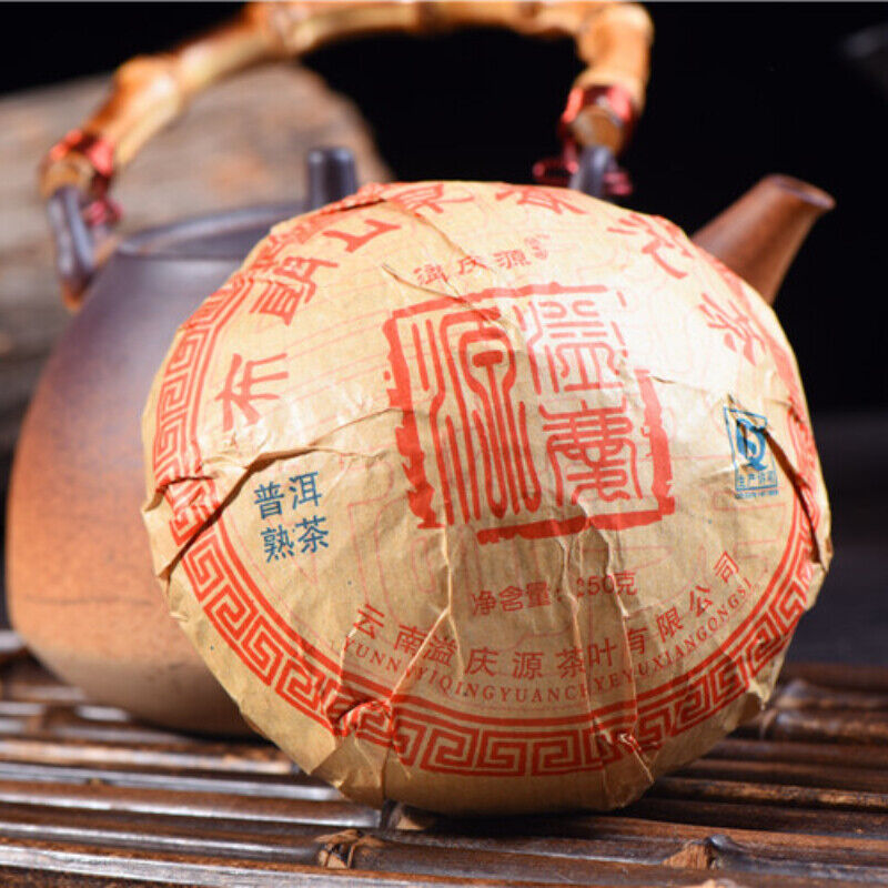 250g/8.8oz  Puerh Cooked Tea High Quality Pu-Erh Tuocha Black Tea Health