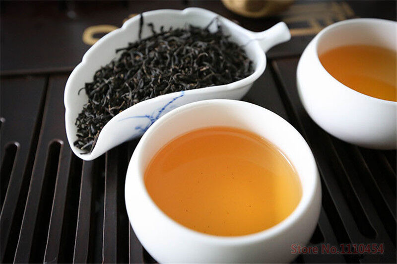 HelloYoung Lichee Black Tea Lychee Congou Losing Weight Fruit Red Tea Health Care Tea200g Secondary image