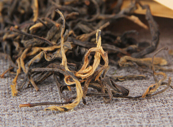 HelloYoung Yunnan Black Tea DianHong Tea Strong Fragrance Fengqing KungFu Mao Feng 3.52oz