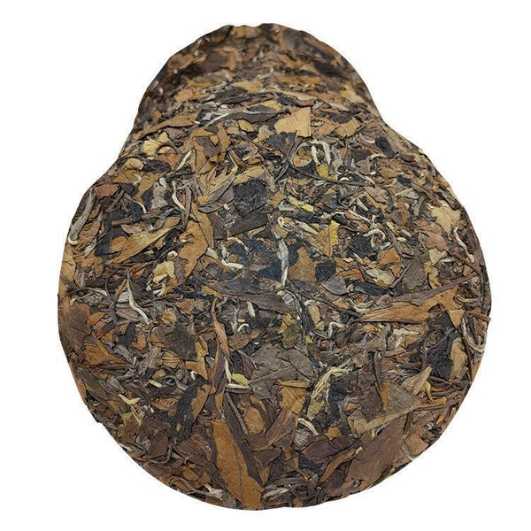 HelloYoung Alpine White Tea Fujian Fuding White Tea Gong Mei 350g Tea Cake White Peony