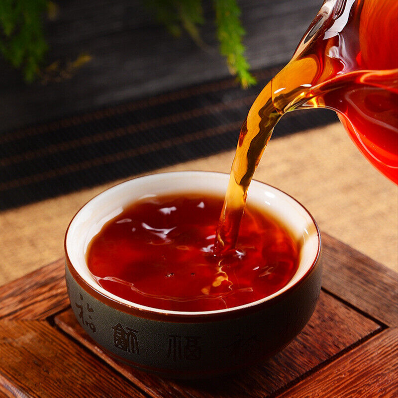 HelloYoung TeaAncient Tree Ripe Black Tea Health Care250g Yunnan Pu-Erh Tea Cake High Quality