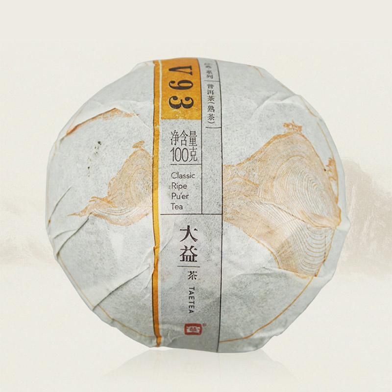 Dayi Shu Puerh Chinese Ripe Puer Tea Tuocha，2017 V93 Yunnan Menghai TAETEA Secondary image