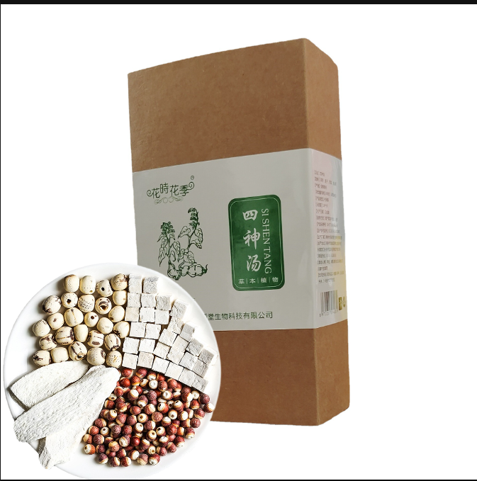 HelloYoung New Four Gods Soup Lotus Seeds Gorgonzola Yam Poria Four Gods Soup Herbs