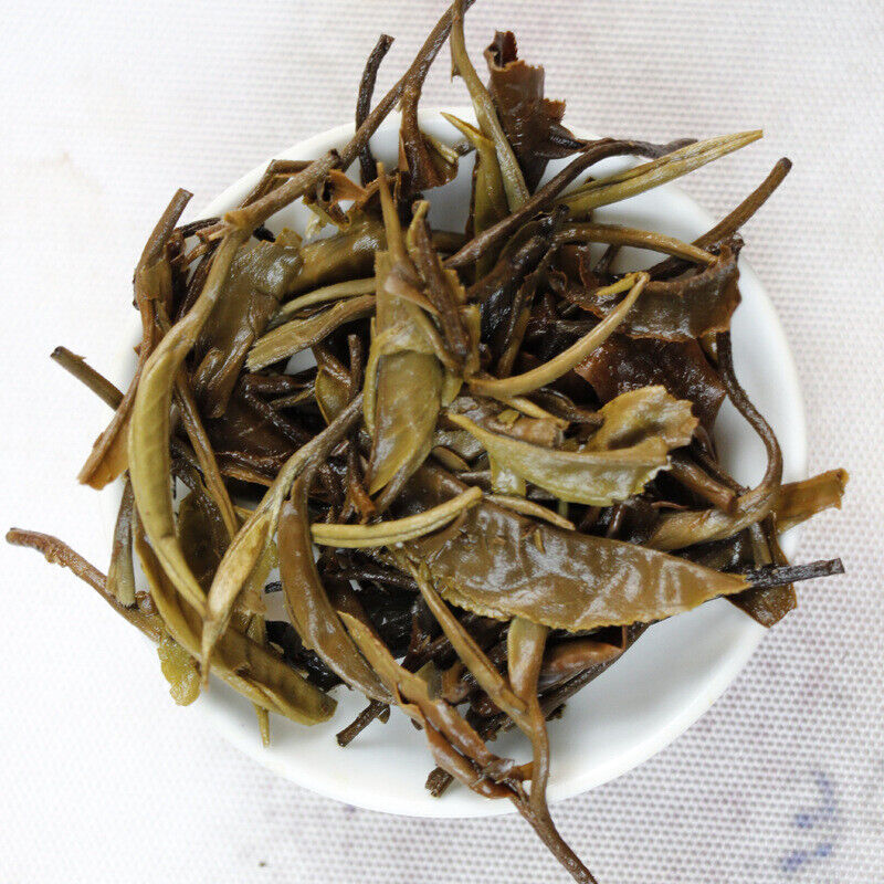 Dragon Pearl Tea Raw Pu-erh Tea White Moonlight White DianhuoTea From 10 pcs.