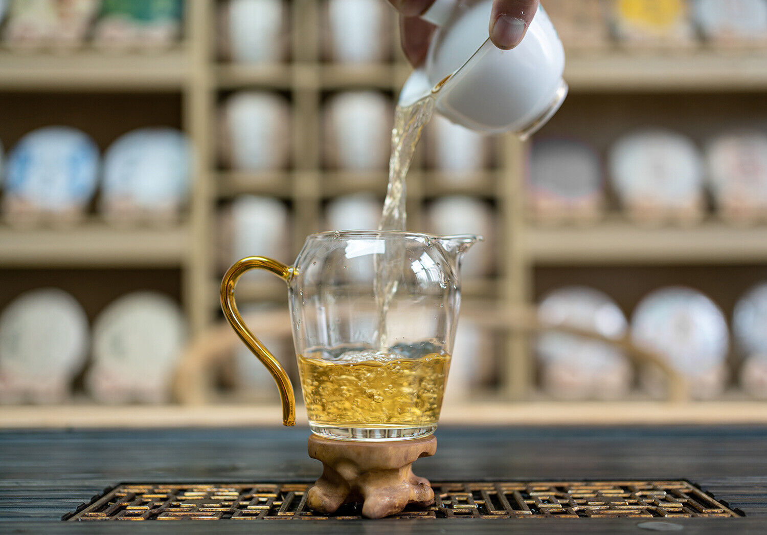 HelloYoung 500g 8g chacun Yiwu Dragon Pearl Pu-erh Raw Tea Handmade Dragon Pearl Tuocha