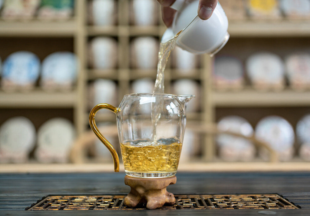 HelloYoung 500g 8g chacun Yiwu Dragon Pearl Pu-erh Raw Tea Handmade Dragon Pearl Tuocha