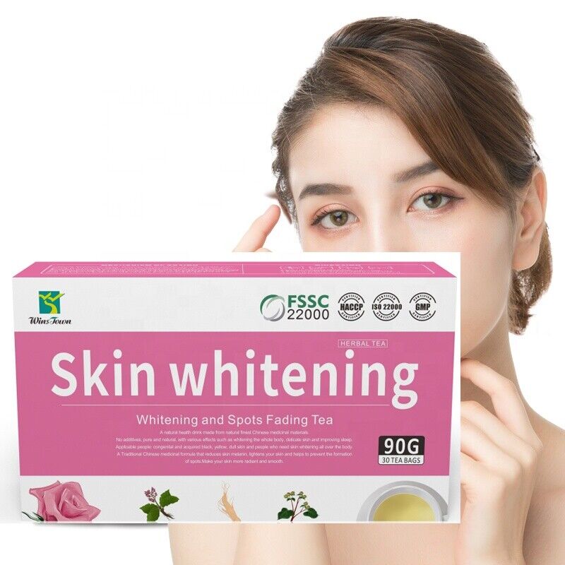 New Fashion skin whitening tea Collagen Rose and lemon 7days Beauty tea 3g*30 Main image
