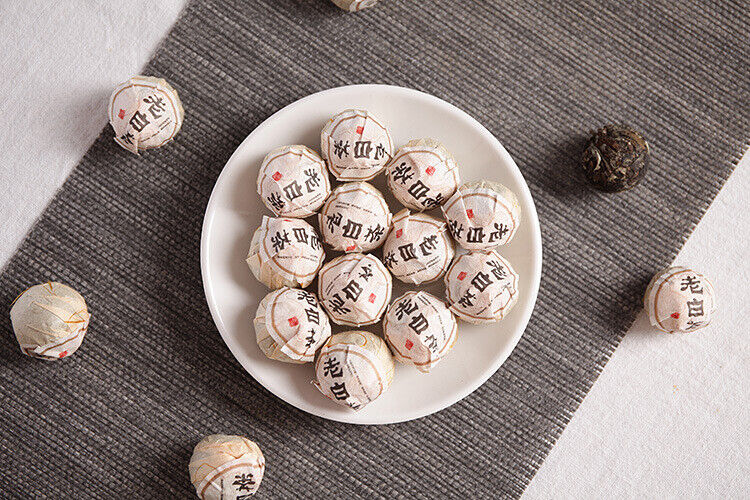 HelloYoung Yunnan Pu'er tea Fuding white tea process white peony old white tea dragon pearl