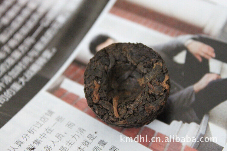 HelloYoung 500g Pu'er Original Flavor Small Golden Tuo Yunnan Pu'er Tea Ripe Tea Tuo Tea
