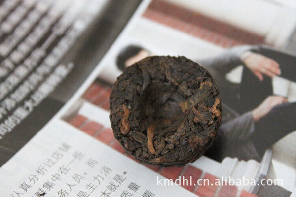 HelloYoung 500g Pu'er Original Flavor Small Golden Tuo Yunnan Pu'er Tea Ripe Tea Tuo Tea
